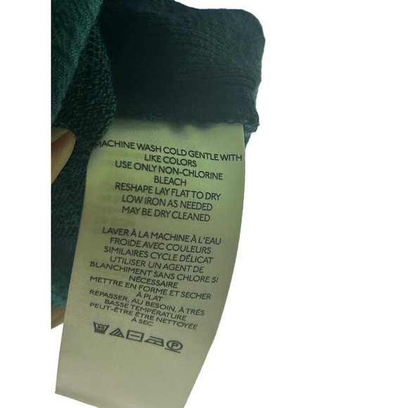 Anthropologie Pilcro Pullover V-Neck blouse combo Sz M - Picture 8 of 9